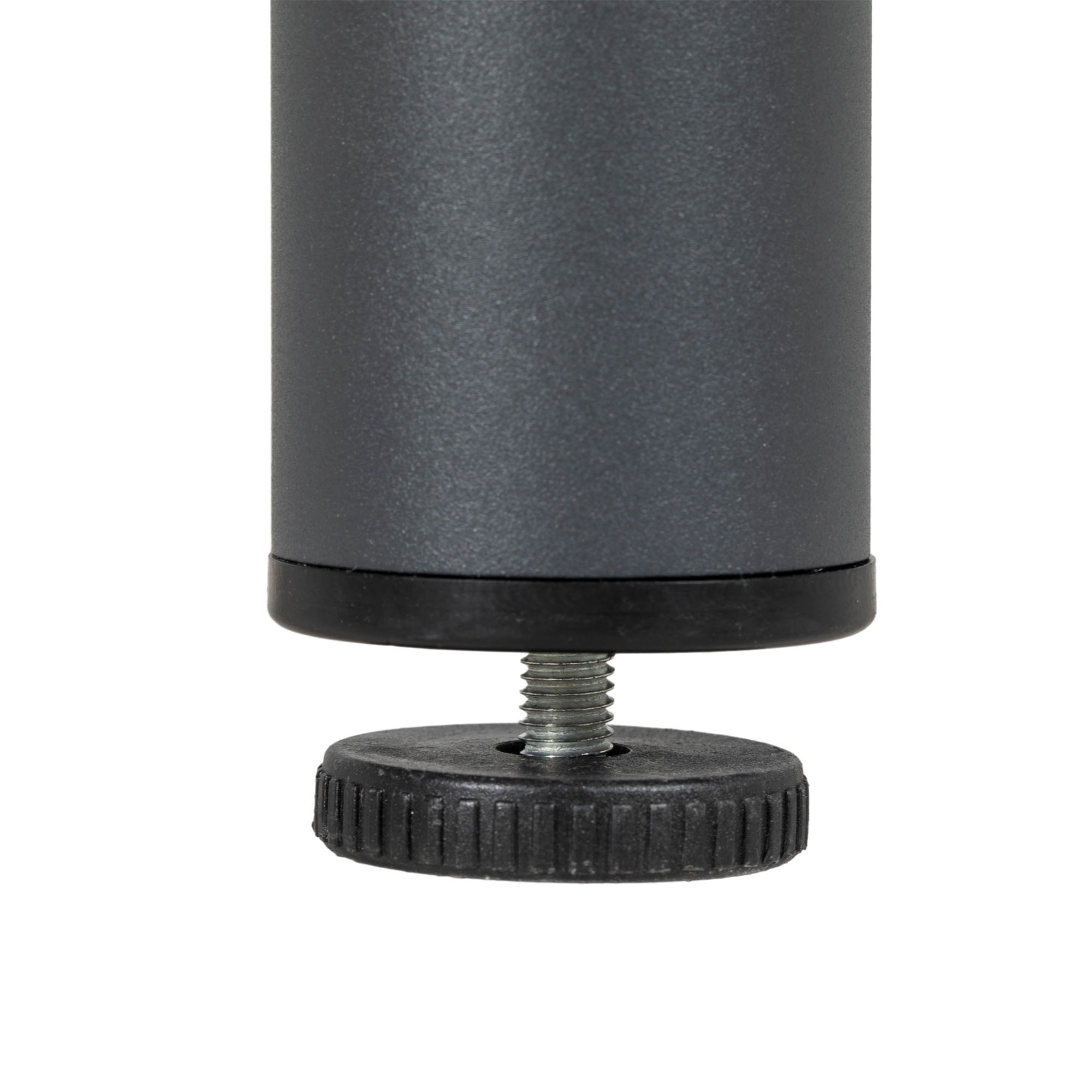 Gartentisch Outdoor-Esstisch Loungetisch, wetterbeständig, modernes Design, 90 x 90 x 75 cm, Dunkelgrau