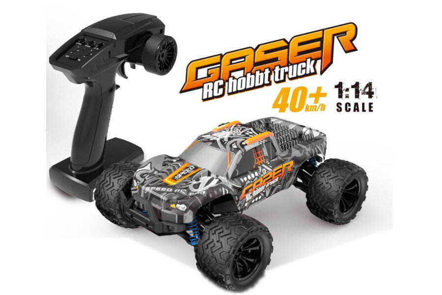 RC Monster Truck 1:14, 40 km/h, Allradantrieb - LiIon - "Gaser 900"
