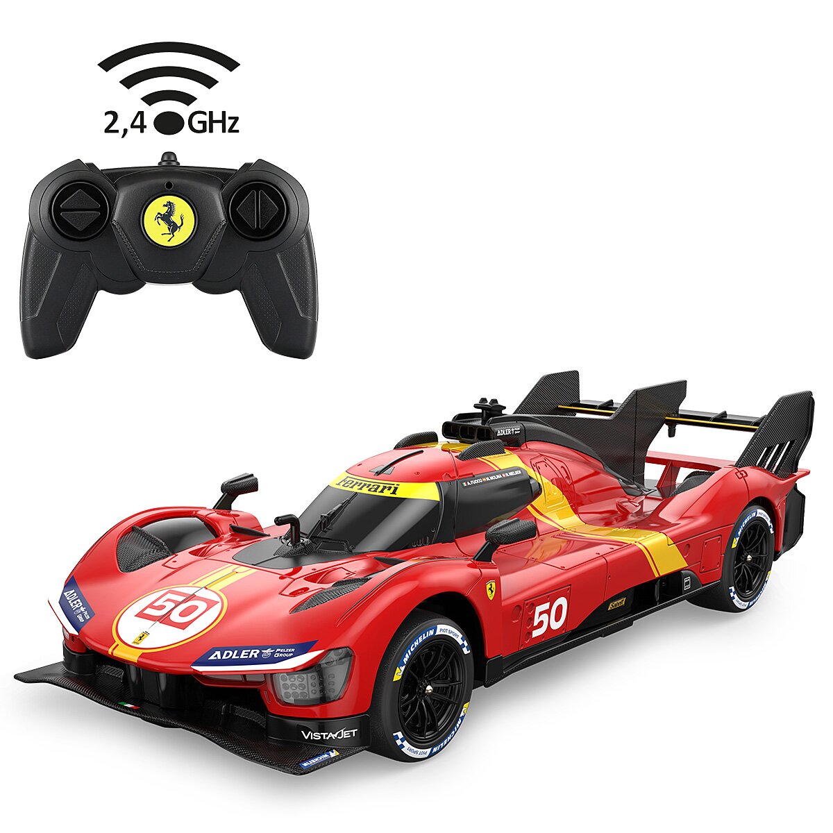 Ferrari 499P 1:24 rot 2,4GHz