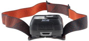 LED Akku-Stirnlampe 6W+3W, mit Gestensteuerung