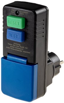 Fehlerstromschutzadapter "CT-RCD" (DI) / Personenschutz-Zwischenstecker IP54