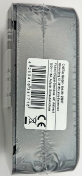 FASKO Doppel-Steckdose, AP, Anthrazit / 250V~/ 16A, Aufputz, Schraubanschluss