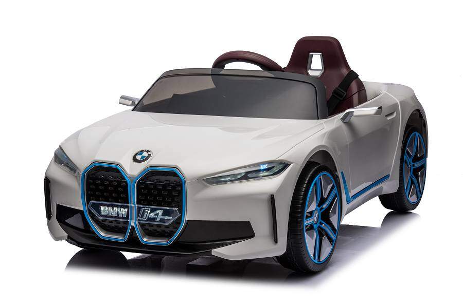 Kinderfahrzeug BMW i4 - weiß