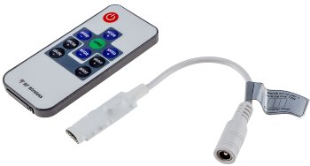 Funk-Controller für LED-Stripes RGB, mit Fernbedienung, 12-24V, 72Watt