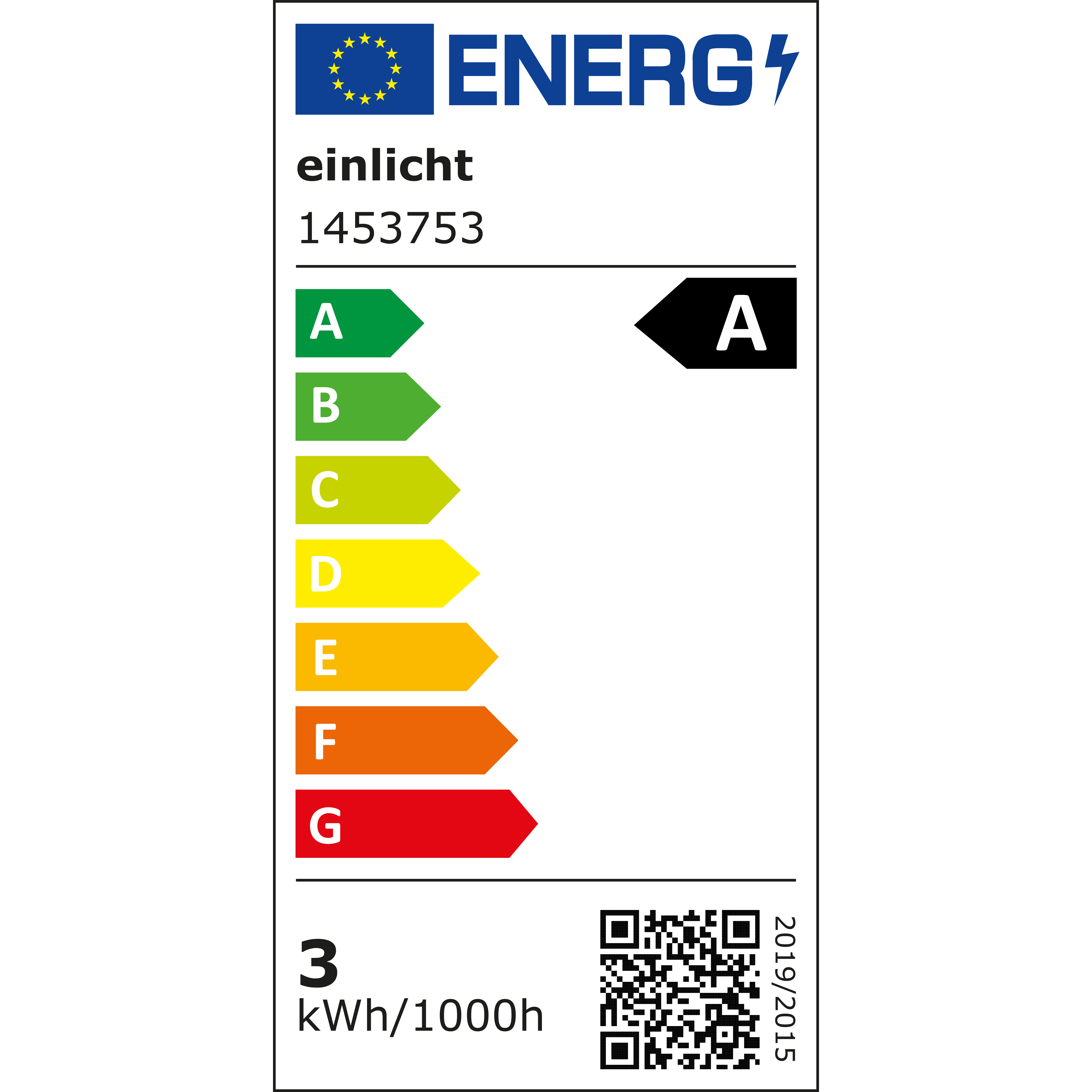 LED-Strahler EINLICHT ''Bronn'' GU10, 2,5W, 450 Lumen, 4000K, neutralweiß