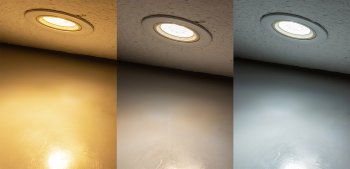 LED-Einbauleuchte "Flat-36 CCT+P" / 3/5/7W, 3000/4000/6500K, schwenkbar
