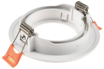 Decken-Einbaustrahler "CT-K86" weiß / schwenkbar, Ø86mm, für 50mm Lampen