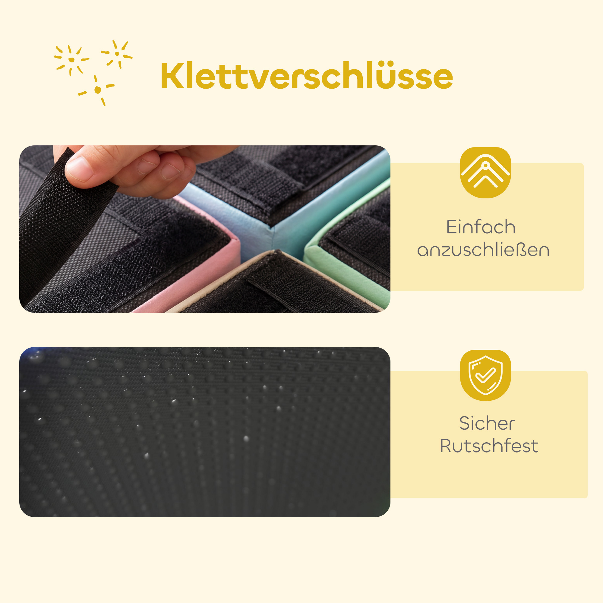 8 TLG. Schaumstoff Bausteine Kinder Softbausteine mit Tisch- und Stuhldesign klettern Bauklötze aus PU Mehrfarbig