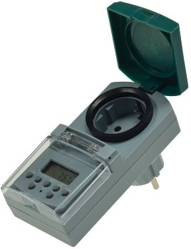 digitale Wochen-Zeitschaltuhr für Außen, 7 Tage, 230V, 1800W digitale Wochen-Zeitschaltuhr für Außen, 7 Tage, 230V, 1800W