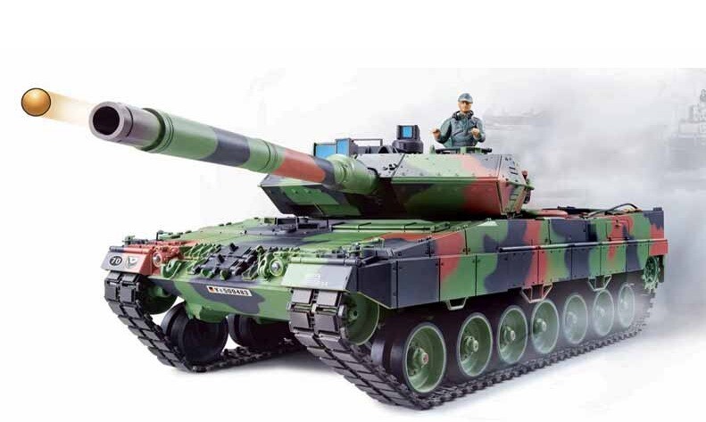 RC Panzer "Leopard 2A6"  - Metallgetriebe