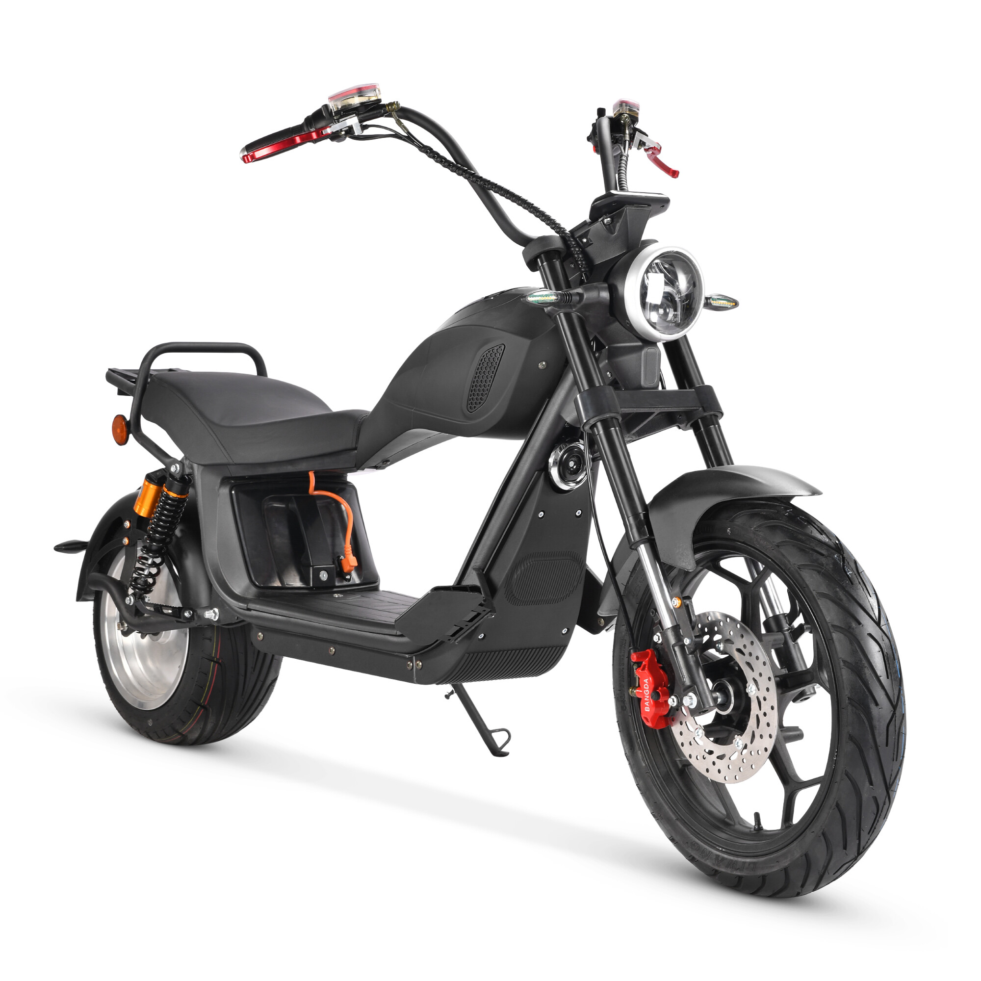 COCO BIKE CP-6 ELEKTRO-CHOPPER 45 KM/H 40Ah schwarz