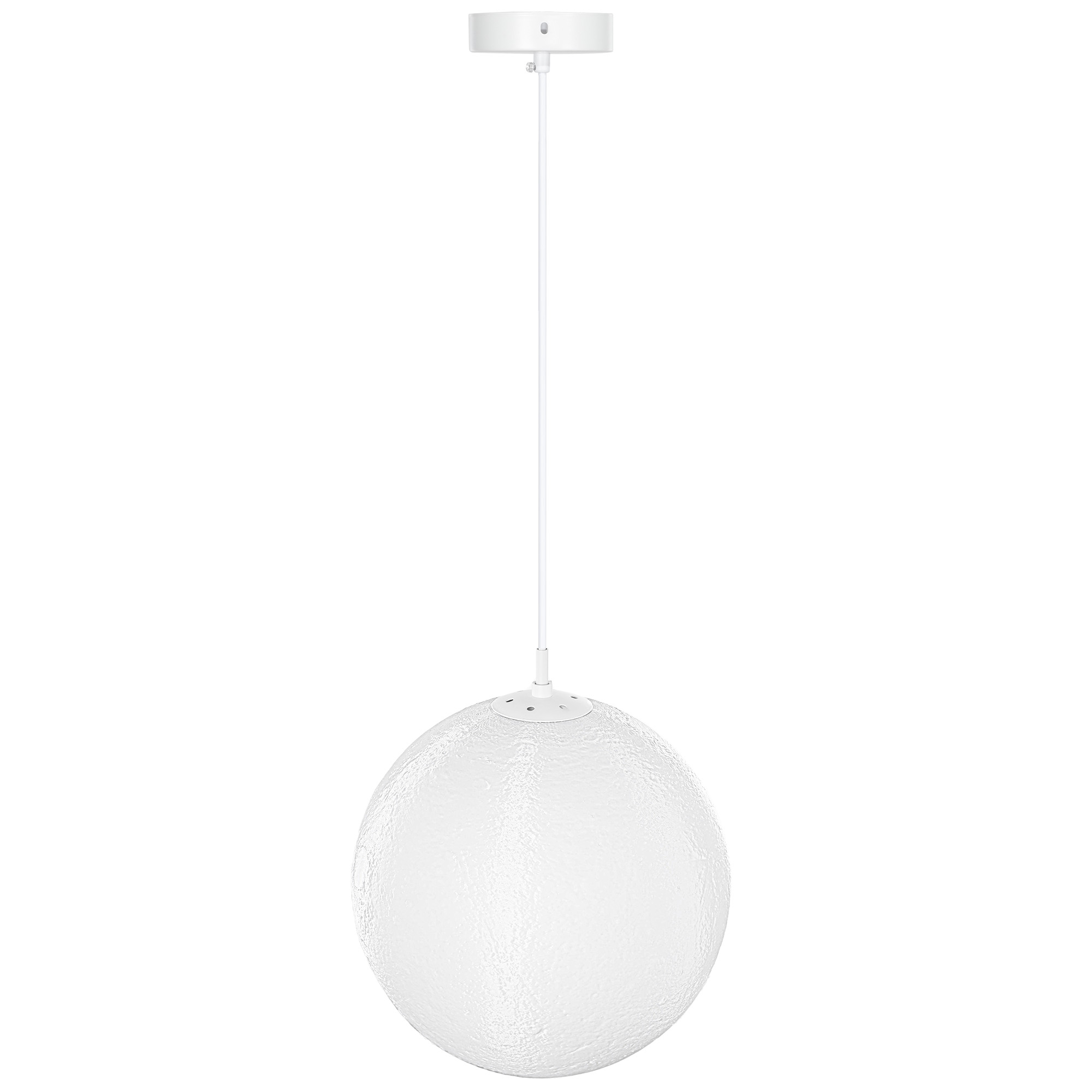 Mondlampe, 3D-Druck, App-Steuerung, Musik-kompatibel, verschiedene Licht-Modi, Weiß Mondlampe, 3D-Druck, App-Steuerung, Musik-kompatibel, verschiedene Licht-Modi, Weiß