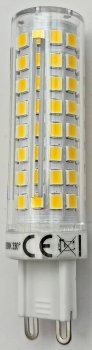 LED Stiftsockel G9, 10W, 1130lm / 330°, 230V, 3000K, warmweiß