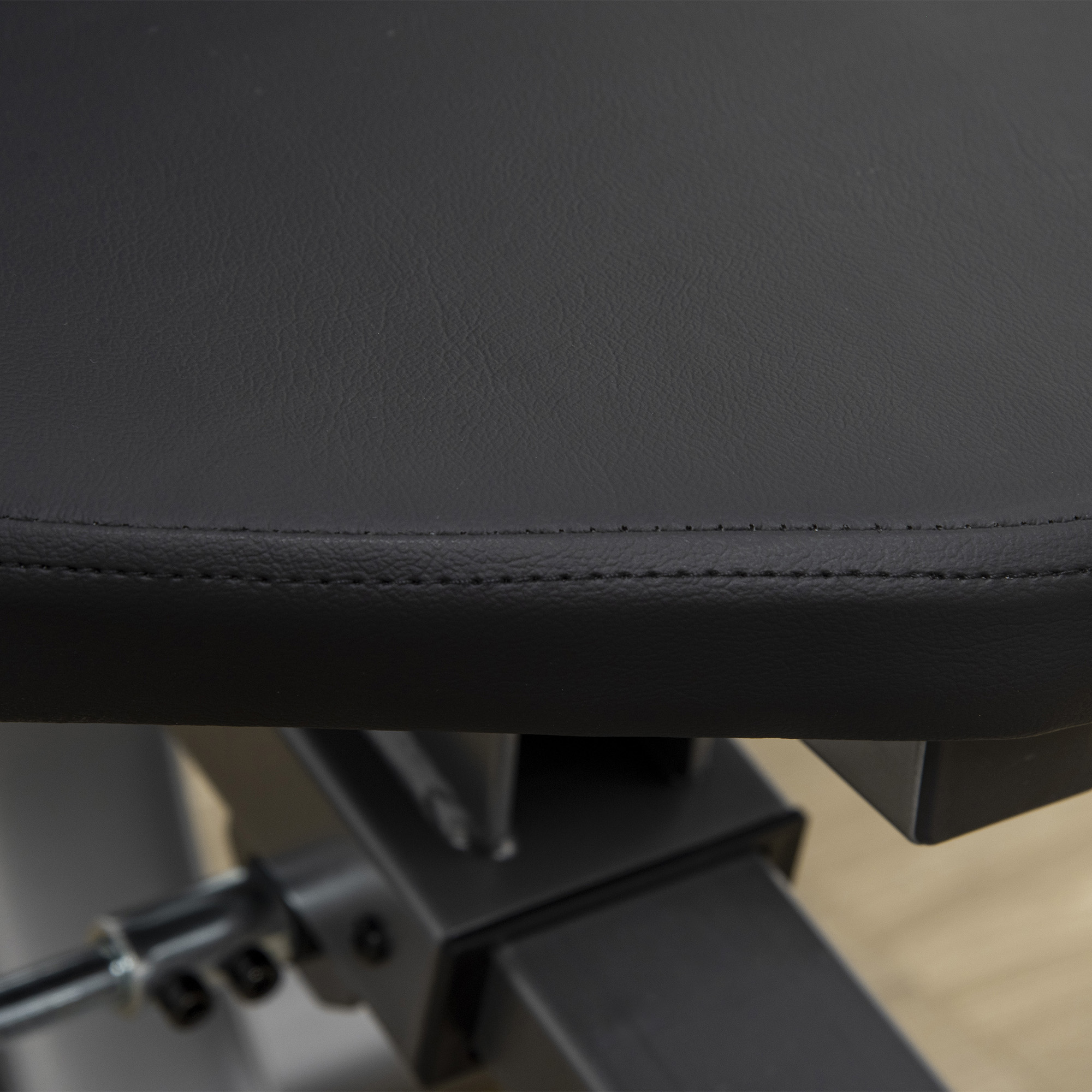 Radtrainer mit 8-stufigem Widerstand 122-137 x 62 x 103cm Stahl Grau+Schwarz+Silber