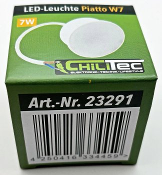 LED-Modul "Piatto W7" neutralweiß / 120°, 4200K, 230V, 7W, 550lm, 50x24mm