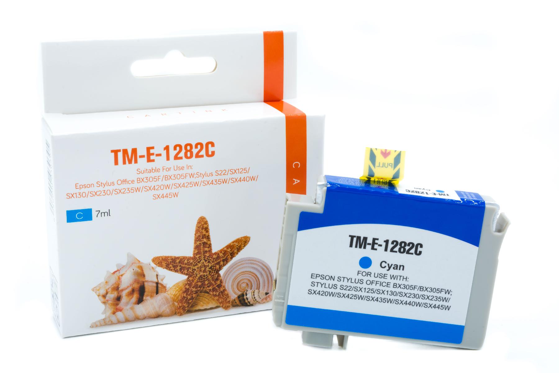 T1282 alternativ Seestern Tinte cyan / C13T12824011 / 7