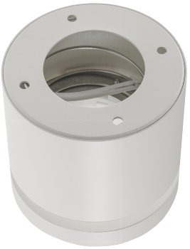 Deckenleuchte "DS-53" Aufbau, für GX53 Leuchtmittel, Weiß matt