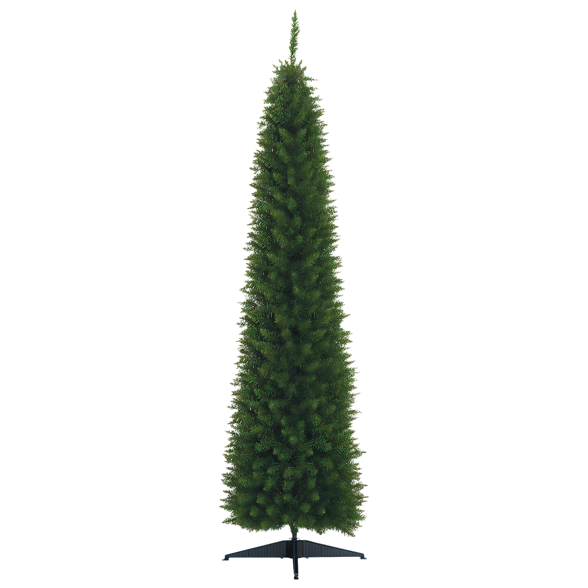 Weihnachtsbaum künstliche Künstliche Tanne Christbaum, inkl Ständer Weihnachtsstern 2,1 m, Grün