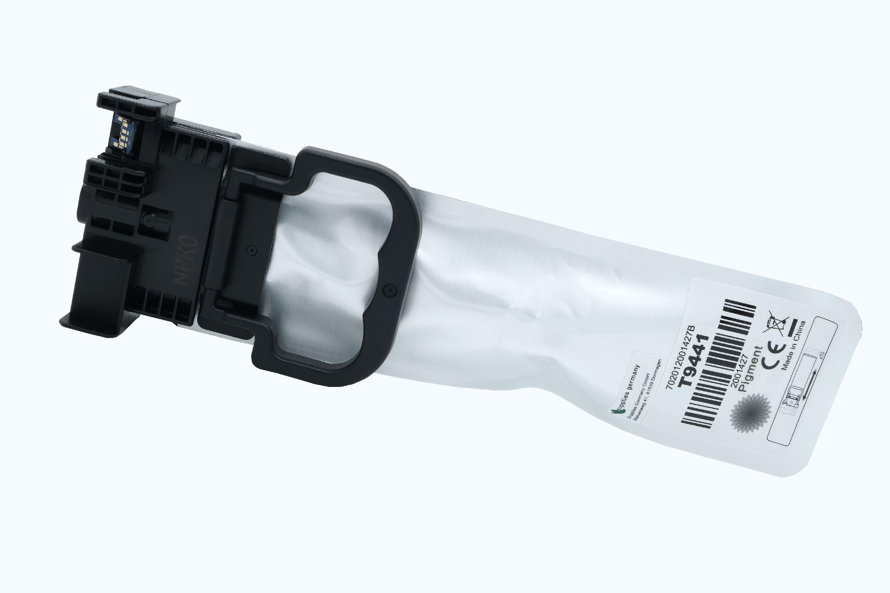 T9441 alternativ Tinte black für Epson / C13T944140 / 66ml