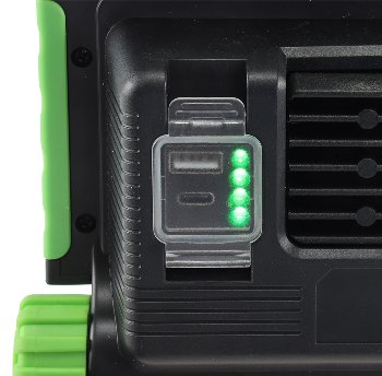 LED Baustrahler mit Akku "BSA-30", 30W, 2400lm, 4500K / neutralweiß