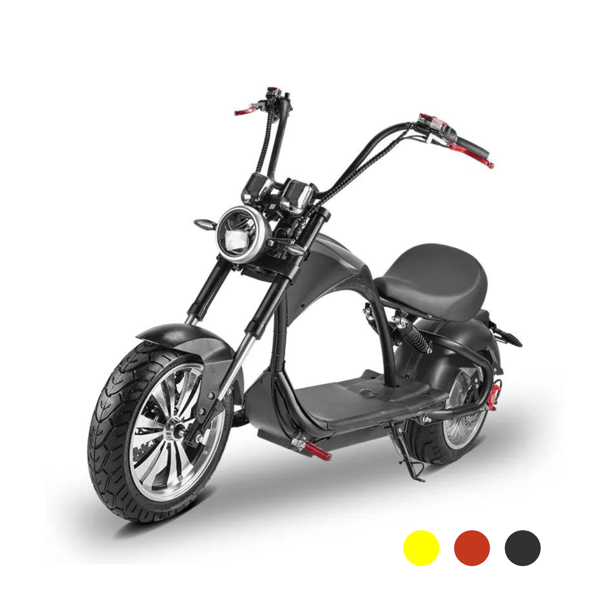 COCO BIKE CP-4 ELEKTRO-CHOPPER 45 KM/H gelb