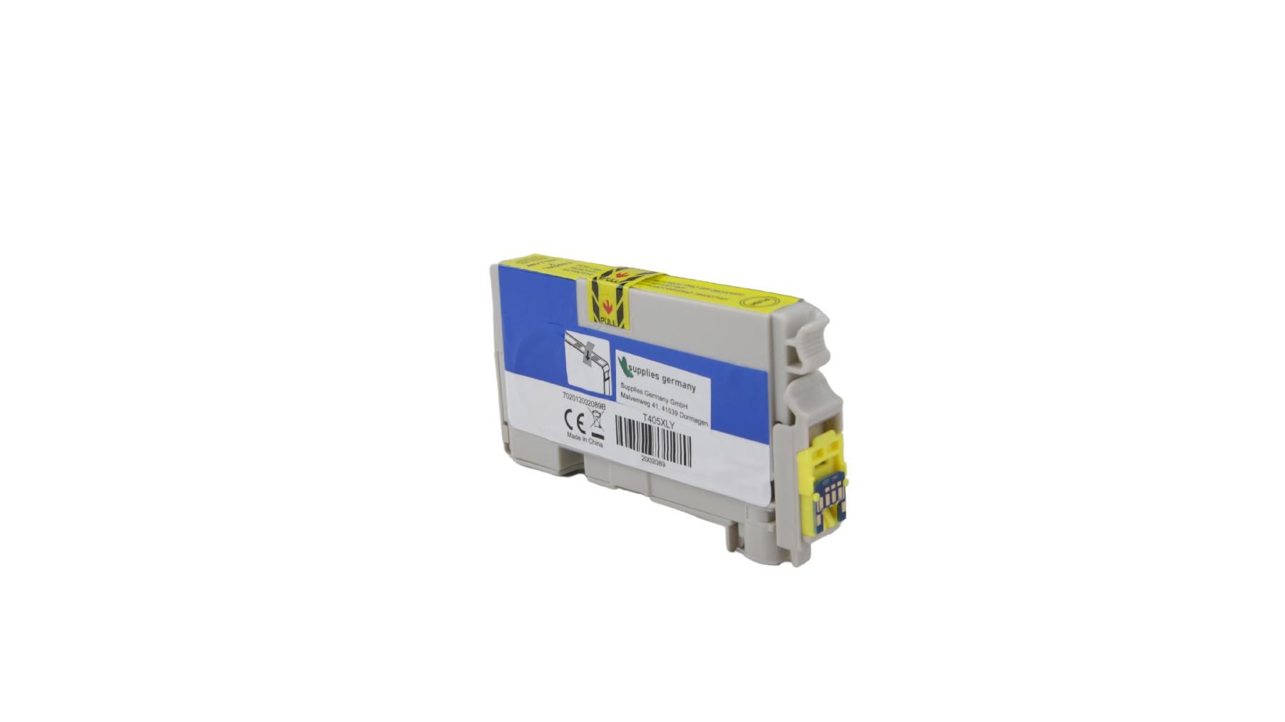 T405XLY alternativ Tinte yellow für Epson / C13T05H44010 / 19ml