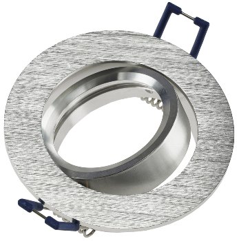 Einbaustrahler "CTE-84R"  Rund Ø84mm / Einbau Ø68mm, schwenkbar, Clip Ring