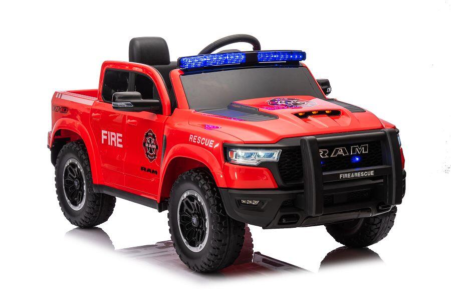 Kinderfahrzeug Feuerwehr Dodge RAM - MP3 & Sirene