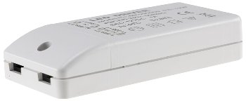LED-Trafo "CT-12E-V2", 0,5-12W eckig / Ein 220-240V, Aus 12V= Konstantspannung