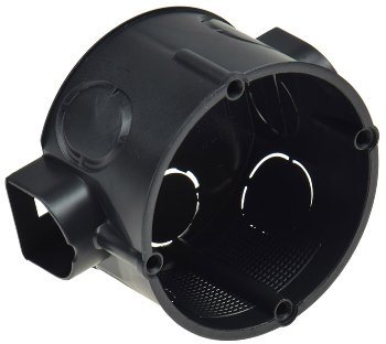 UP-Schalterdose Ø 60x41mm, 25er Pack, schwarz