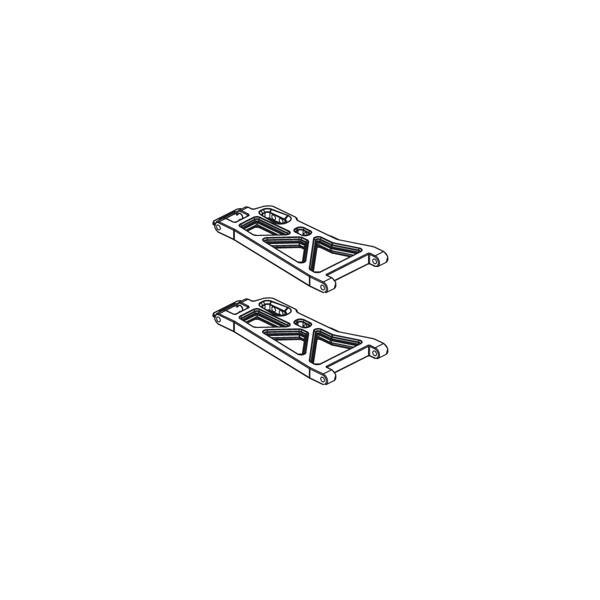 Querlenker VE2 Tiger-Cocoon unten hinten LS+RS Querlenker VE2 Tiger-Cocoon unten hinten LS+RS