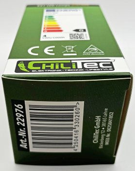 LED Glühlampe E27 "Vintage G70", 2200k, 249lm, 230V/4W, warmweiß/amber