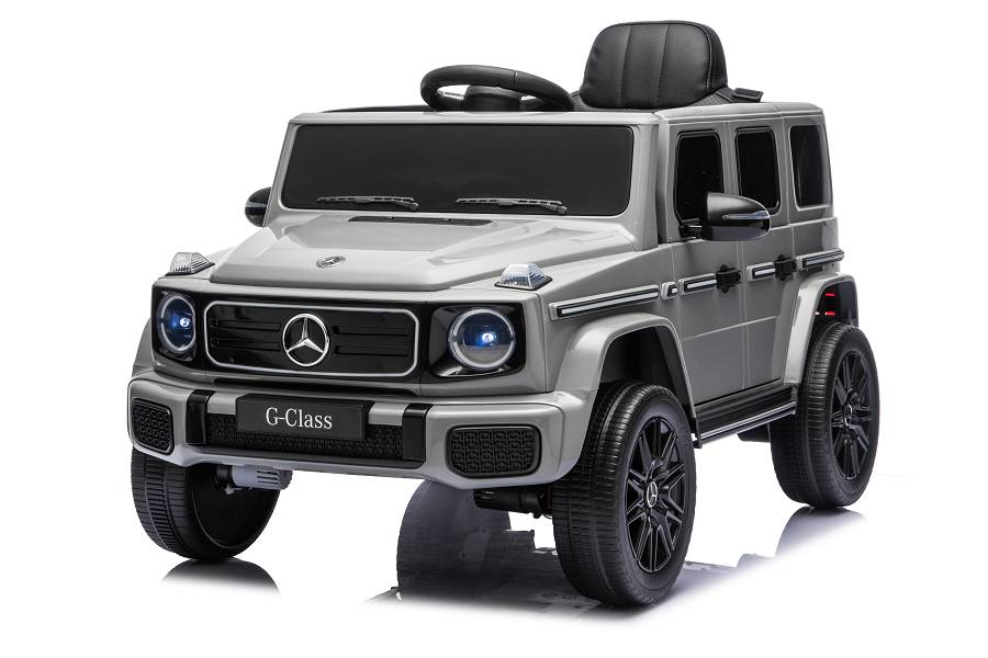 Kinderfahrzeug Mercedes AMG G580 - silber