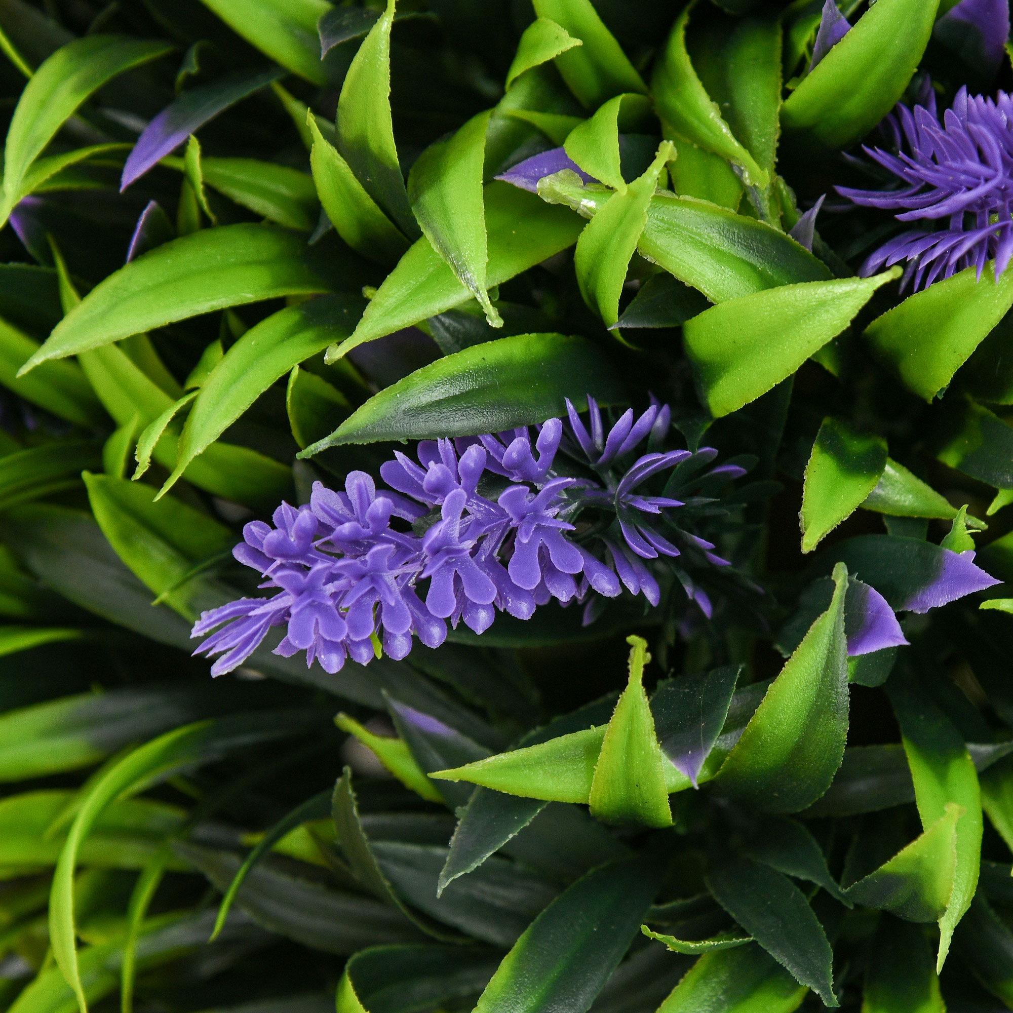 2er-Set Künstliche Pflanzen, UV-beständige Kunstpflanze im Blumentopf, 70 cm Zimmerpflanze für Wohnzimmer, Garten