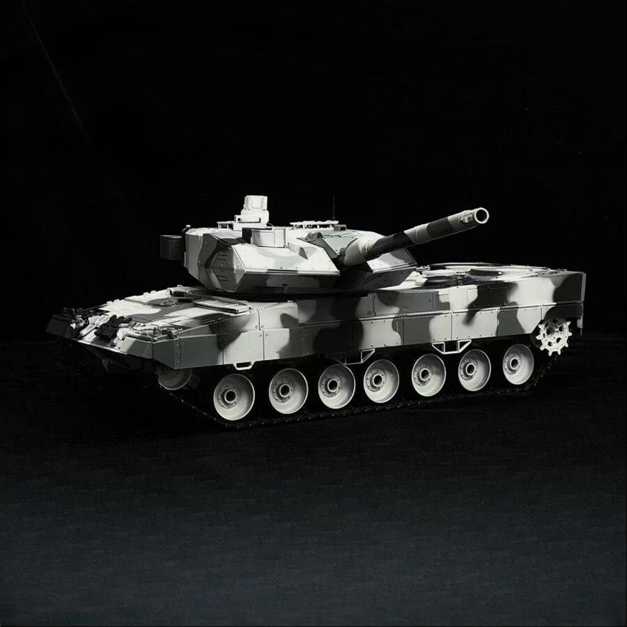 RC Panzer "Leopard 2A6" - Metallgetriebe - Schneetarn