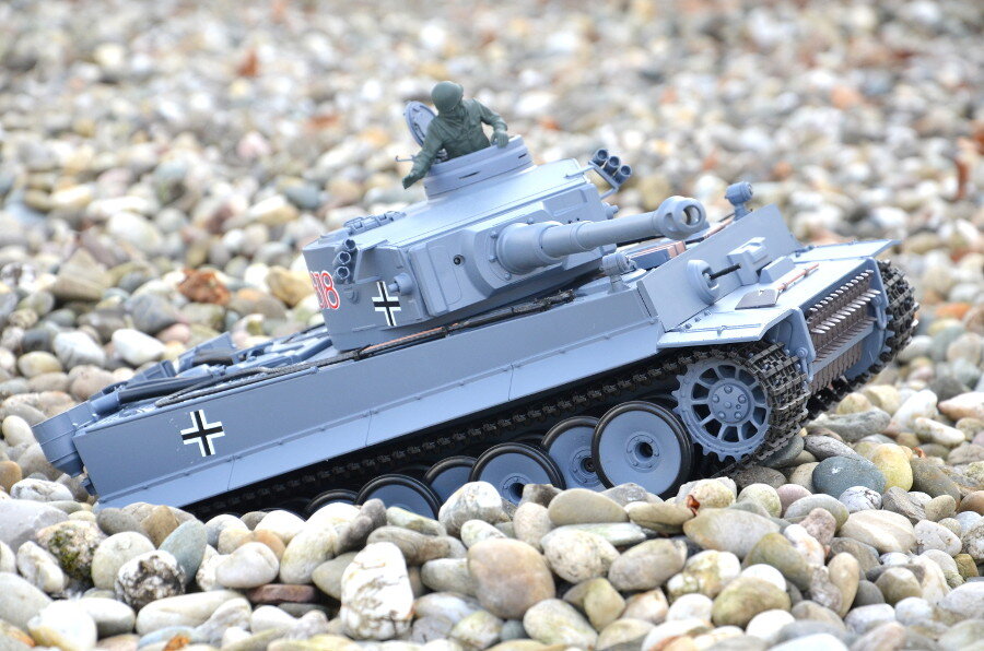 RC Panzer "Tiger I"  - Metallgetriebe