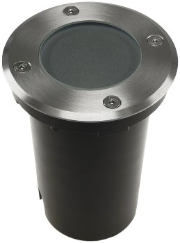 Bodenleuchte "BEL Uni R" / ØxT 11x14cm, IP65, GU10 Fassung, rund