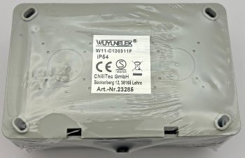 NUQUI Feuchtraum Schalter & Steckdose / IP54, Aufputz, 250V~/ 10A/16A Horizontal