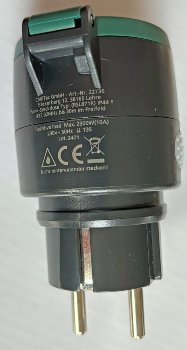 Funk-Steckdose für "Pilota Casa" Pro, IP44, 230V, 2000W, max. 30m