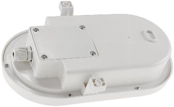 LED Oval-Armatur "FRL-O 12" IP44 / Feuchtraum-Leuchte, 13W, 965lm, 4000K