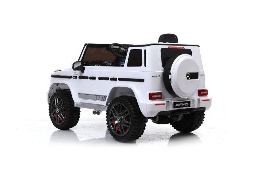 Kinderfahrzeug Mercedes G63 AMG - weiß
