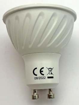 LED Strahler GU10 "H60 COB Dimmbar" / 3000k, 510lm, 230V/7W, warmweiß