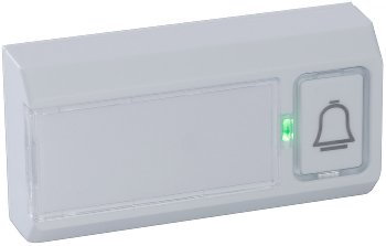 Funk-Klingeltaster "Pilota Porta" IP55 / mit Namensfeld, Batteriebetrieb
