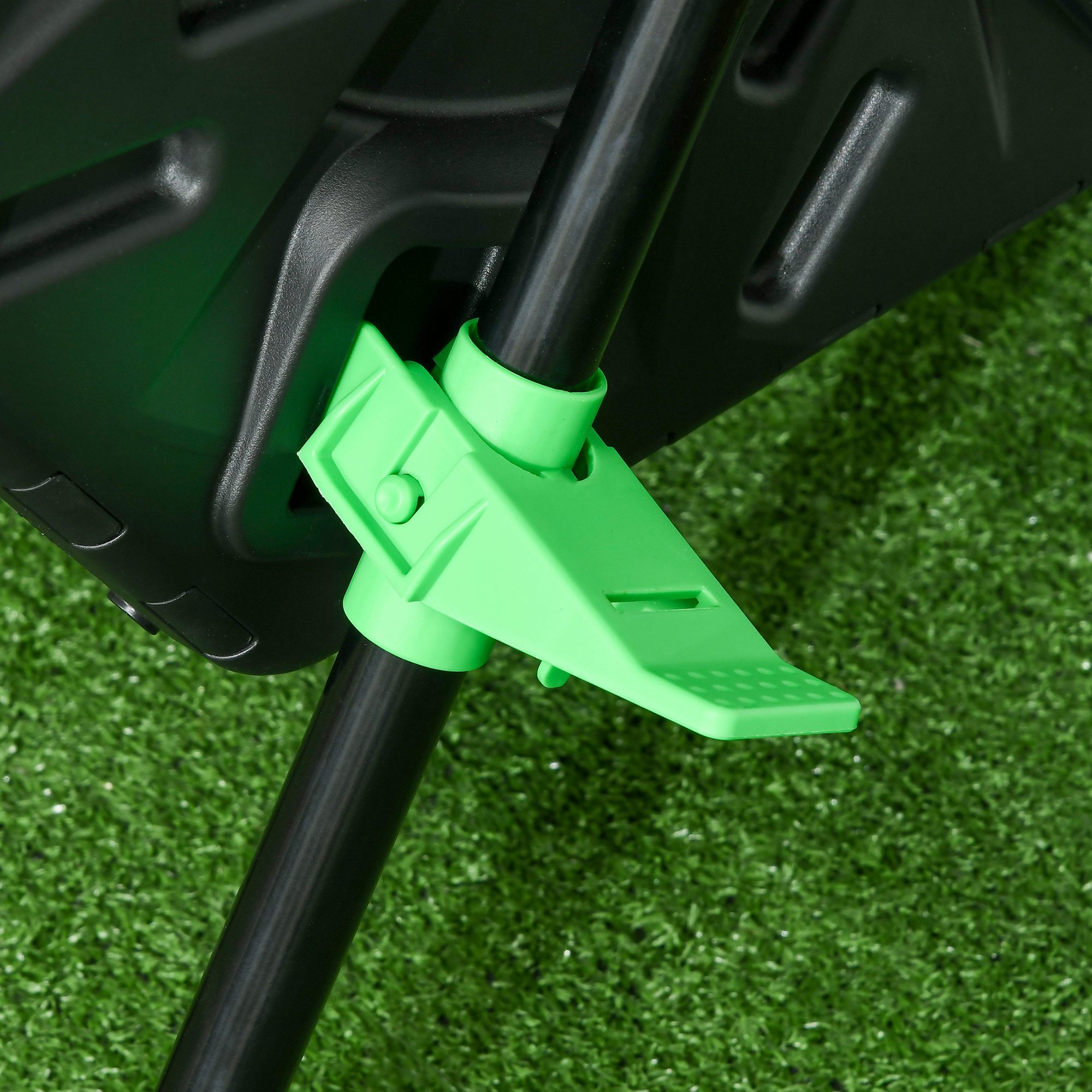 Komposter 130 Liter,  67 x 60 x 77cm Schnellkomposter aus Kunststoff mit Belüftungssystem für Garten, Küchen