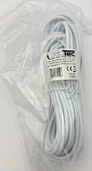RGB LED-Stripes Kabel 10m / 10m, 4 adrig-rot-grün-blau-schwarz, rund