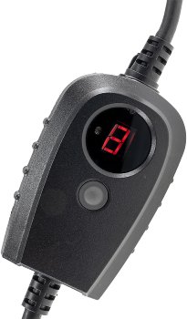 Zwischenstecker mit Dämmerungsschalter / und Zeitvorwahl (1- 9 Std.) über Display