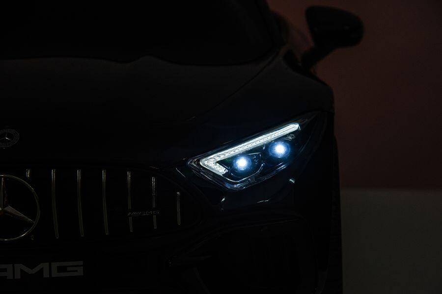 Kinderfahrzeug Mercedes SL63 AMG - schwarz lackiert