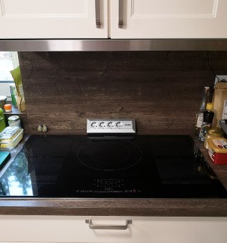 4-fach Steckdosenblock + 2x USB, silber, 250V~/ 16A, Aufbaumontage, USB 3,1A