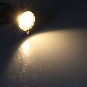 LED Gartenleuchte "CT-GS5" 5W, IP44, 230V, 1,5m Kabel+Erdspieß, warmweiß