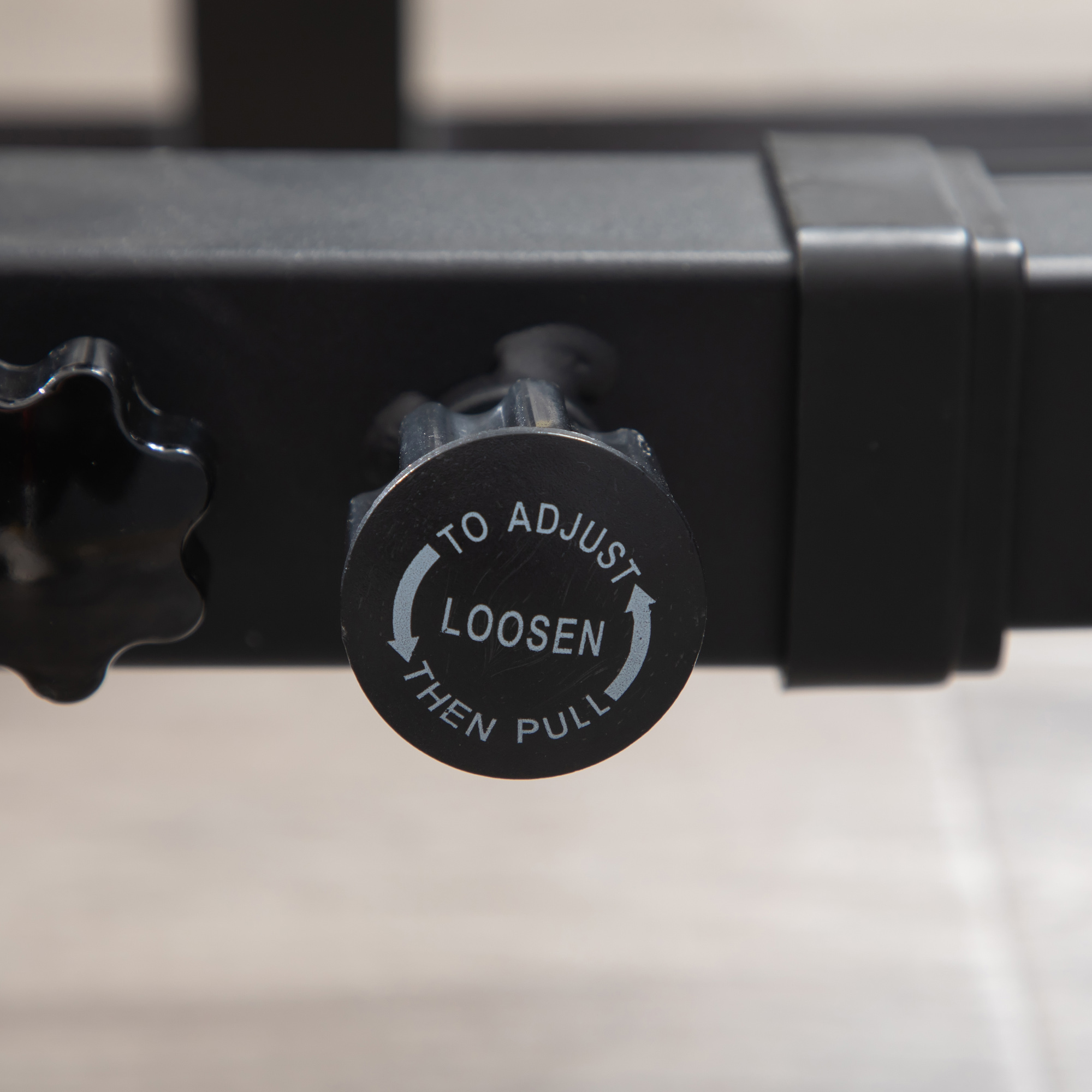 Hantelständer Multi-Funktions Langhantelablage Hantelablage höhenverstellbar Langhantel Krafttraining bis 150 kg belastbar Barbell Rack Stahl Schwarz